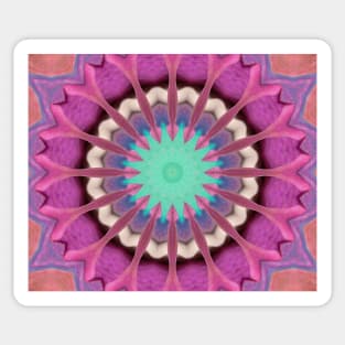 Pink abstract Sticker